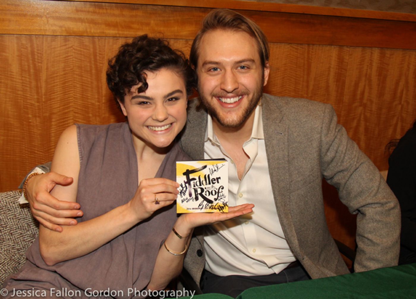 Photo Coverage: Broadway's FIDDLER ON THE ROOF Celebrates Cast Recording at Barnes & Noble  Image