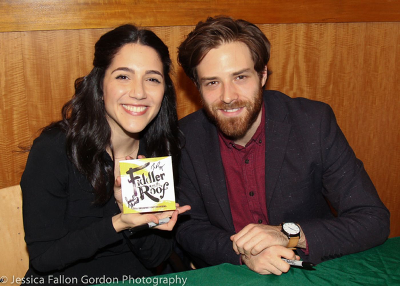 Photo Coverage: Broadway's FIDDLER ON THE ROOF Celebrates Cast Recording at Barnes & Noble  Image