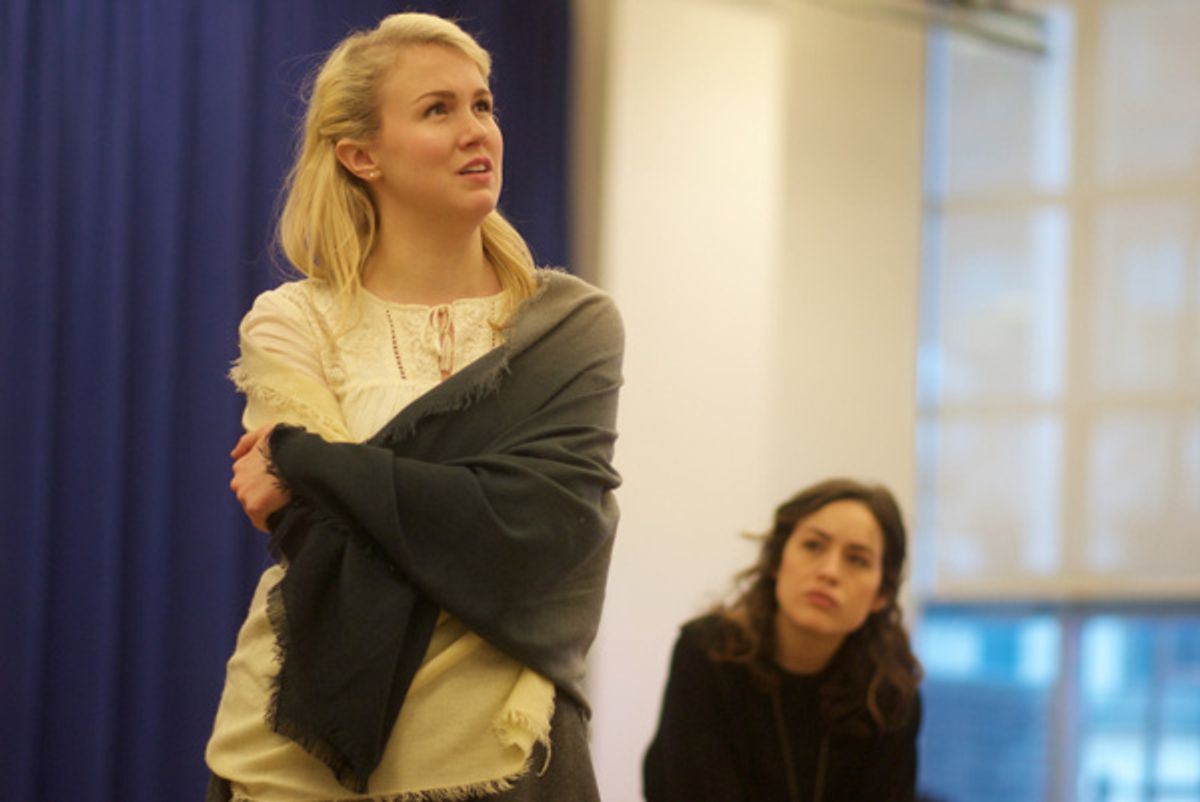 Ginna Claire Mason and Alison Luff at 