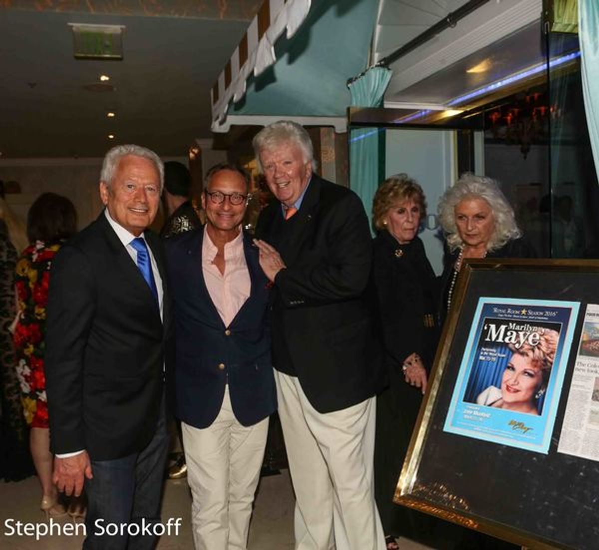 Stephen Sorokoff, Peter Cromarty, Dick Robinson, at 