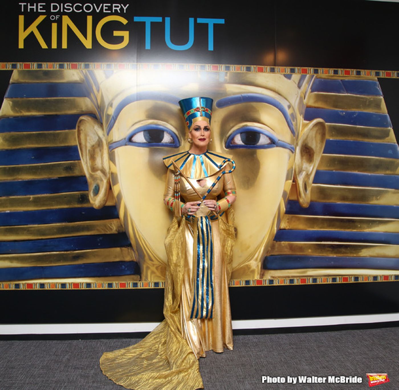 Photo Coverage: Gloria Gray Visits 'The Discovery of King Tut'  Image