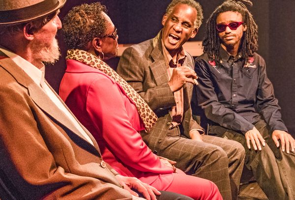 from left: Ernest Pipoly, Willie Ruth 'Cookie' Cook, Arnett Coates, Connor Head  Photo