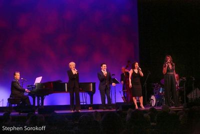 Billy Stritch, Debby Boone, Nicolas King, Gabrielle Stravelli, La Tanya Hall Photo
