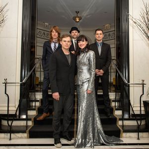 Michael C. Hall, Lena Hall, and the band Photo
