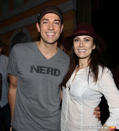 Zachary Levi and Laura Benanti  Photo