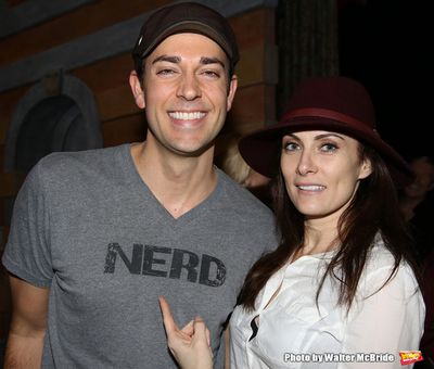 Zachary Levi and Laura Benanti  Photo