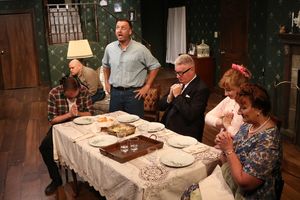 Ryan Knight, Daniel Tennant, Bill Wolski, Don Schlossman, Olivia Schlueter-Corey and Shirley Hatton @ BroadwayWorld Ryan Knight, Daniel Tennant, Bill Wolski, Don Schlossman, Olivia Schlueter-Corey and Photo