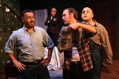 Bill Wolski, Don Schlossman, Ryan Knight, and Daniel Tennant Photo