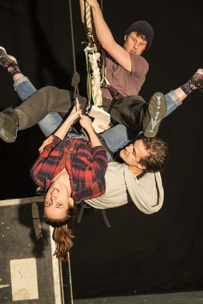 Charlie Russell (bottom left), Dave Hearn (top), Henry Shields (bottom right) Photo
