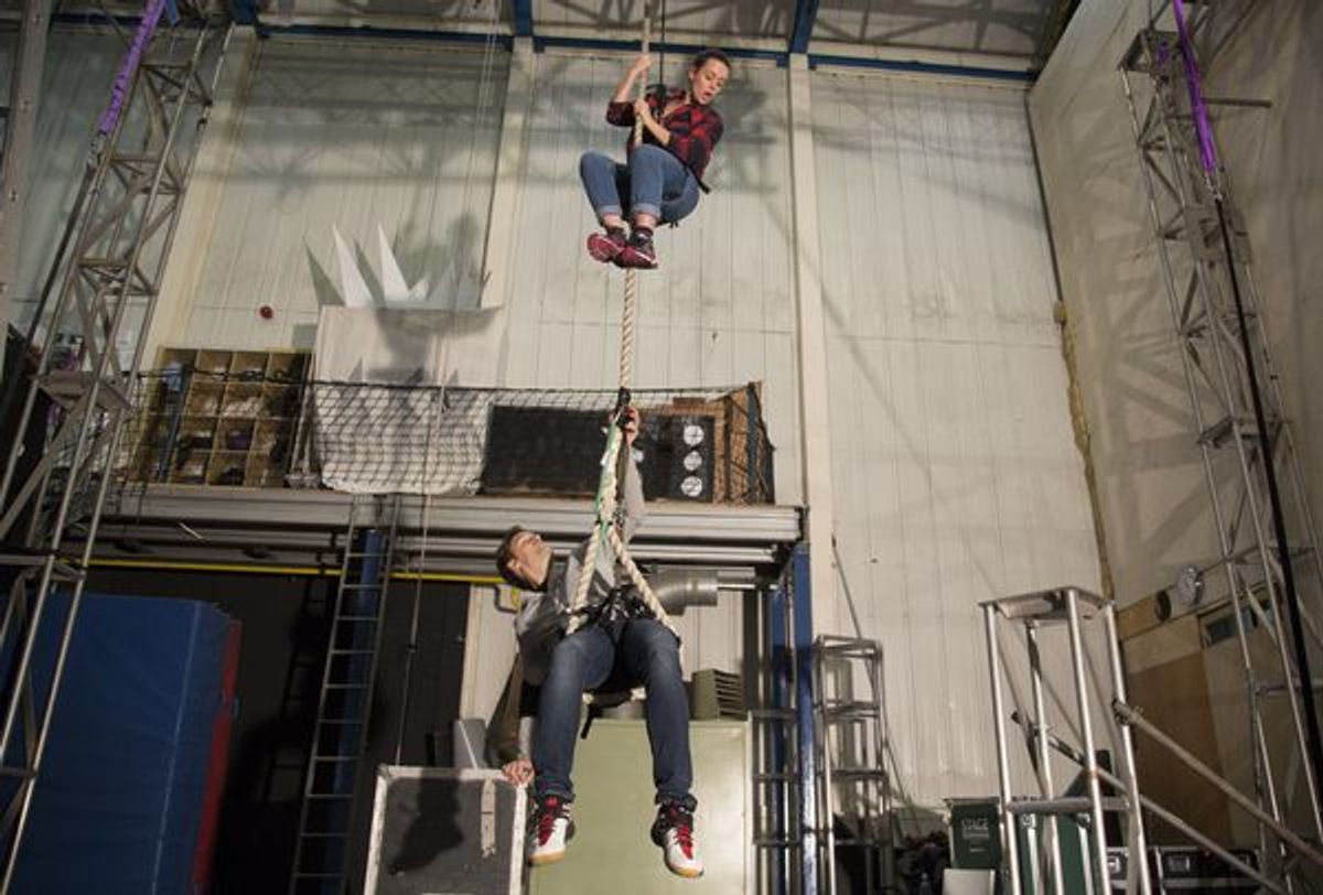 Charlie Russell (top) and Dave Hearn (bottom) at 