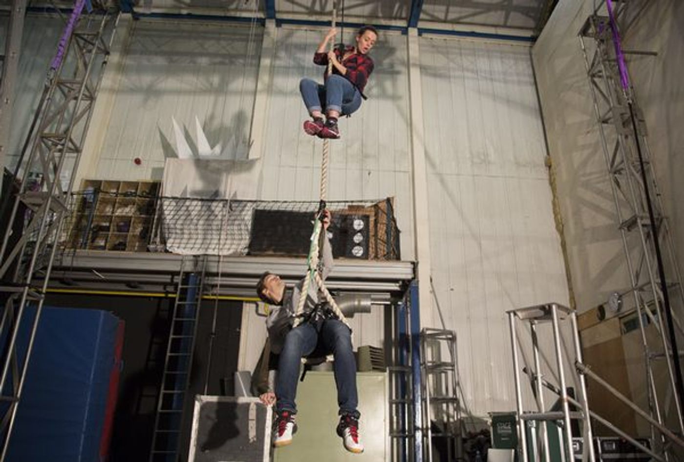 Photo Flash: In Rehearsal for Mischief Theatre's THE COMEDY ABOUT A BANK ROBBERY  Image