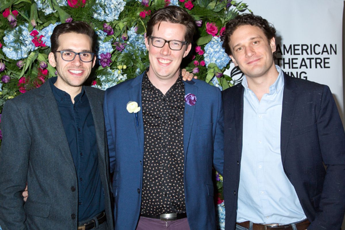 Adam Chanler-Berat, Sam Salmond, Eric William Morris at 