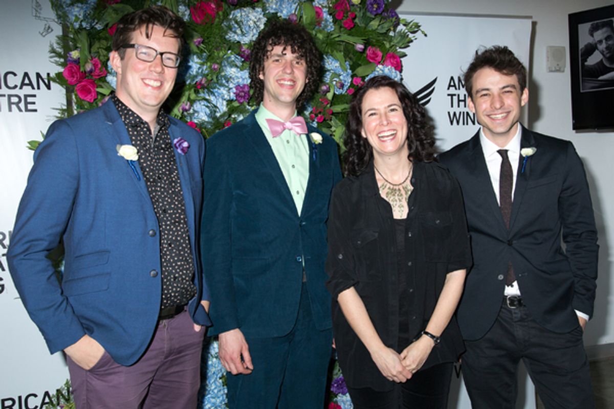 Sam Salmond, Cesar Alvarez, Carson Kreitzer, Nikko Benson at 