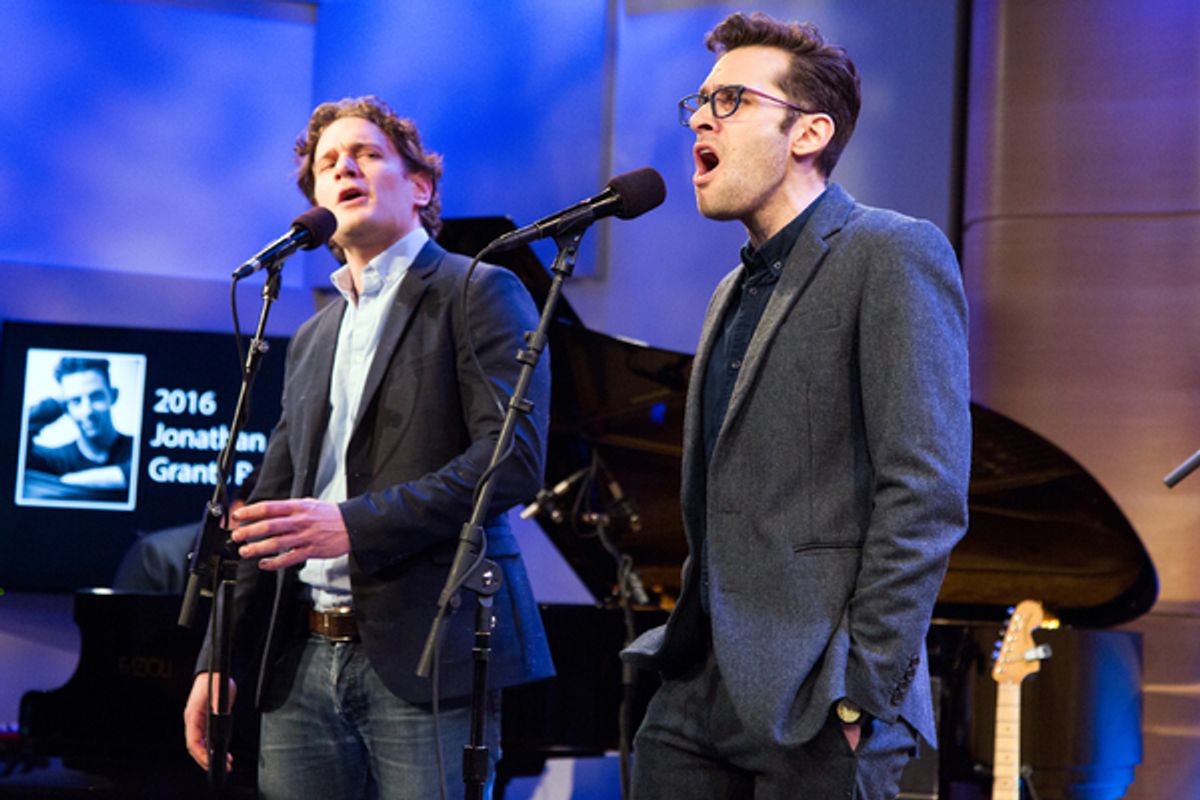 Eric William Morris, Adam Chanler-Berat at 