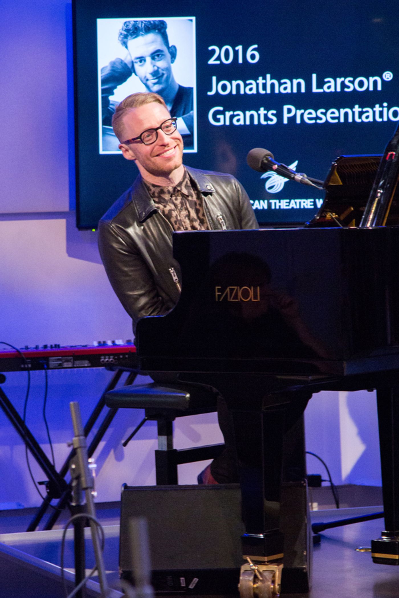 Photo Coverage: Cesar Alvarez, Nikko Benson, Carson Kreitzer & Sam Salmond Awarded 2016 Jonathan Larson Grants  Image