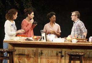 Maria Striar, Annie Parisse, April Matthis & Nat DeWolf Photo