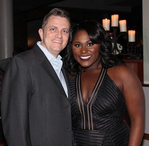 Lane Beauchamp and Danielle Brooks @ BroadwayWorld Lane Beauchamp and Danielle Brooks Photo