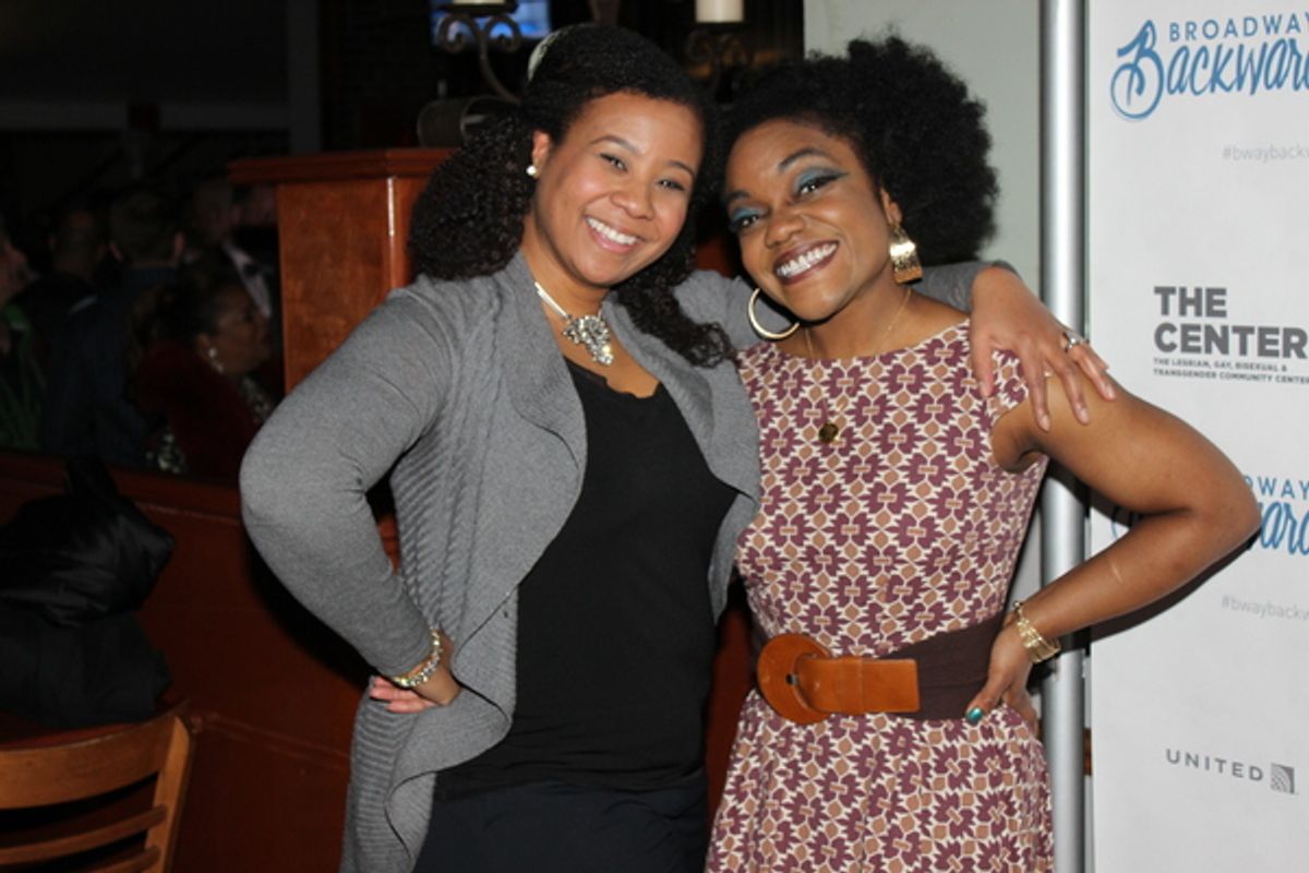 Ashanti J'Aria and Kenita R. Miller at 