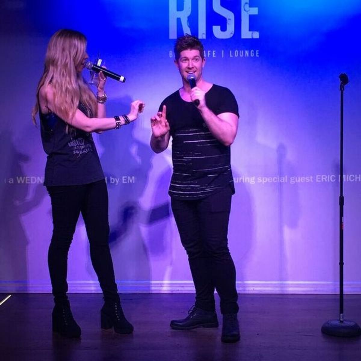 Emily McNamara, Eric Krop at 