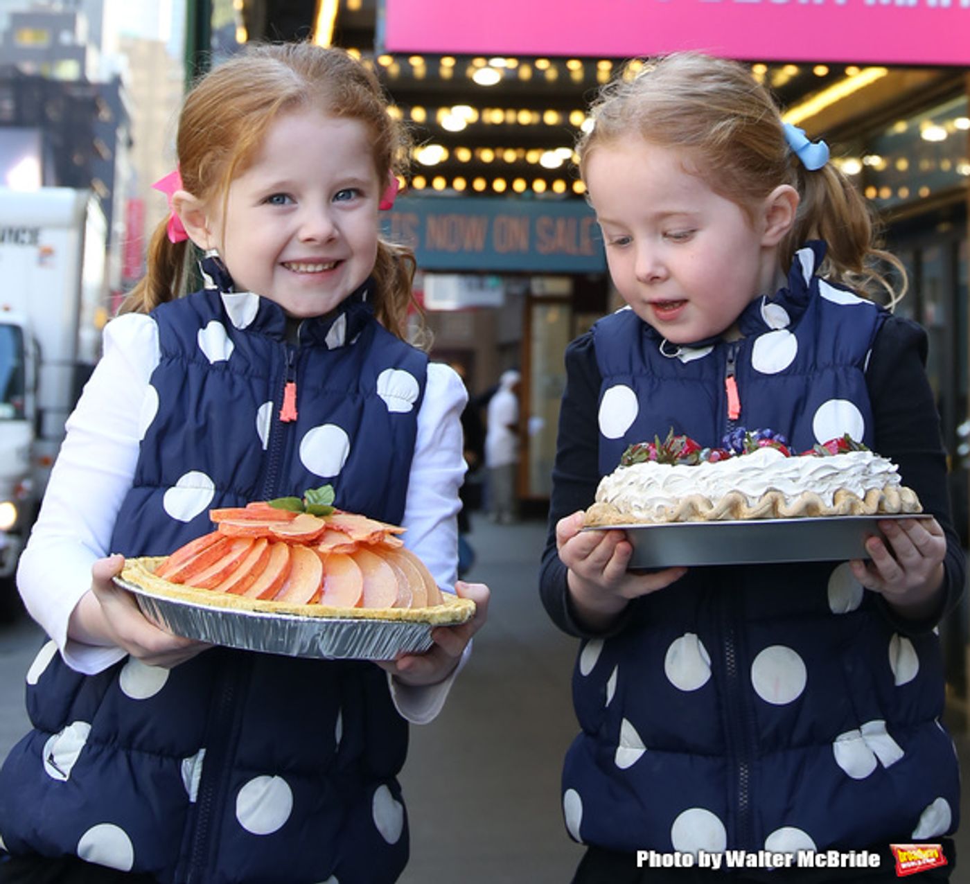 Photo Coverage: WAITRESS Welcomes Adorable Duo, Claire & McKenna Keane; Previews Begin Tomorrow!  Image