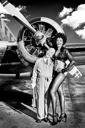 Tony Award winner Joel Grey (original Amos Hart) and Shamicka Benn @ BroadwayWorld Tony Award winner Joel Grey (original Amos Hart) and Shamicka Benn Photo