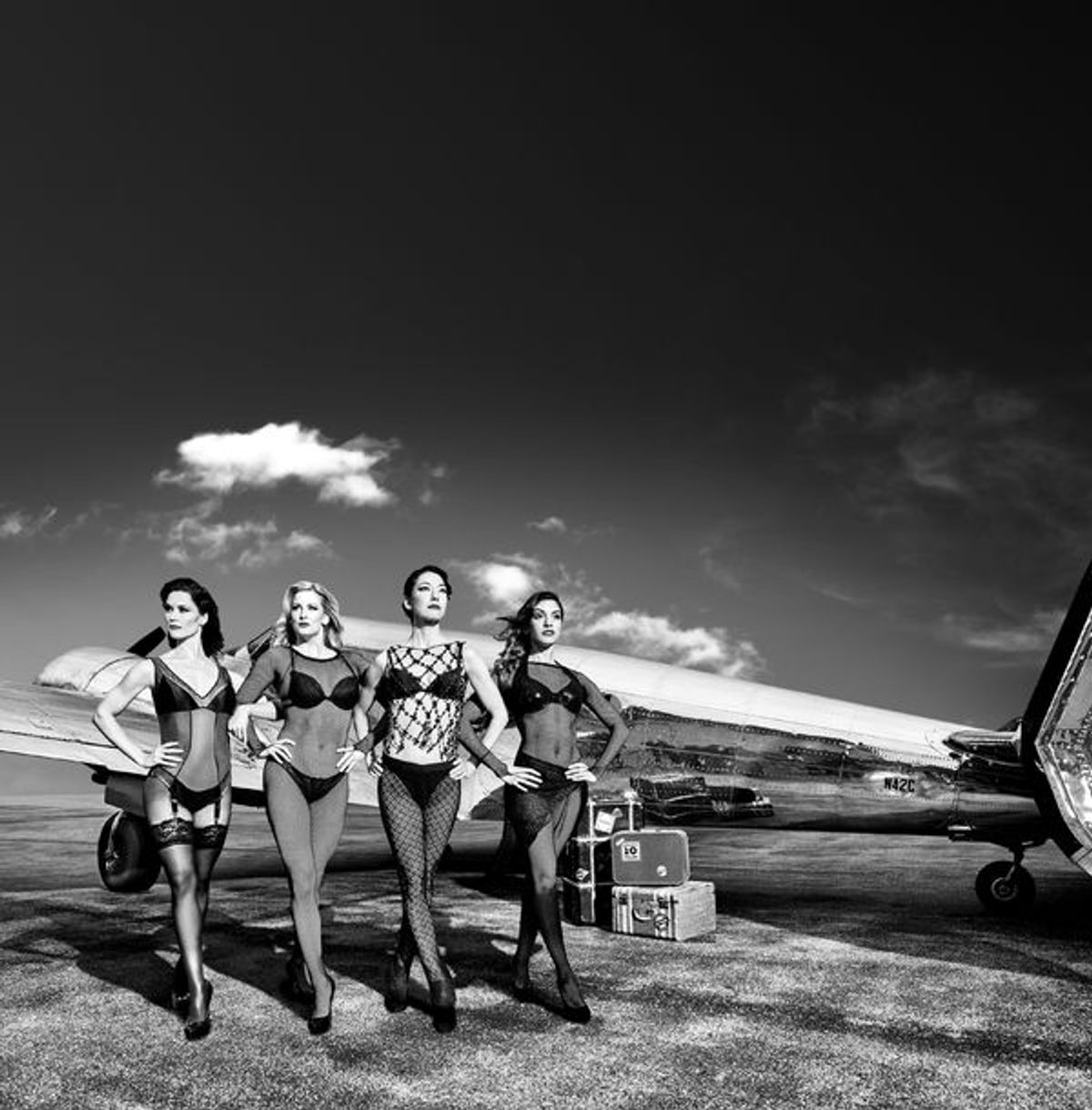 Jennifer Dunne, Angel Reda, Naomi Kakuk and Maria Alexis Rodriguez at 