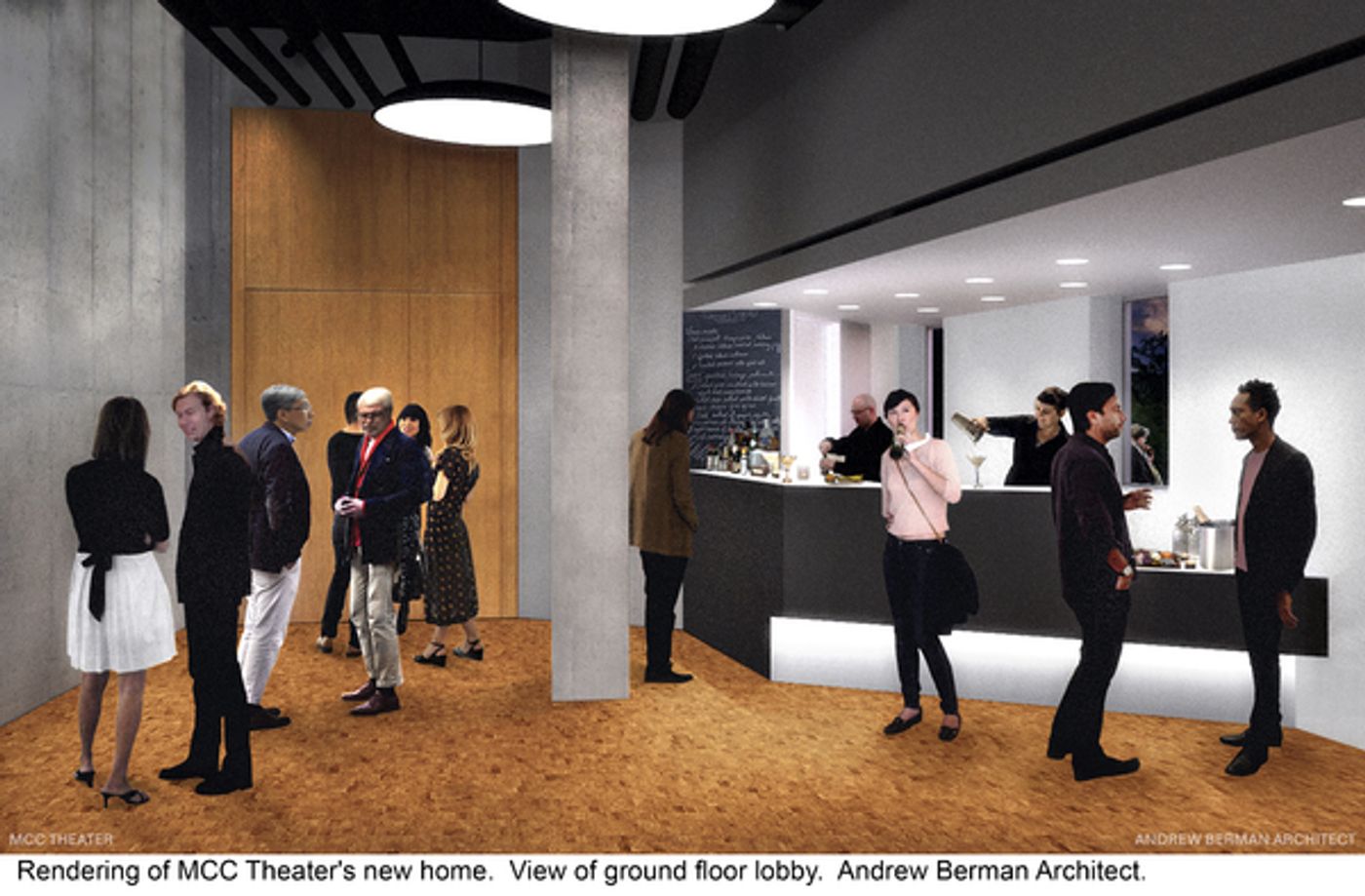 Photo Flash: MCC Theater Breaks Ground on New Home with Help from Zachary Quinto and More Photo Flash: MCC Theater Breaks Ground on New Home with Help from Zachary Quinto and More Image