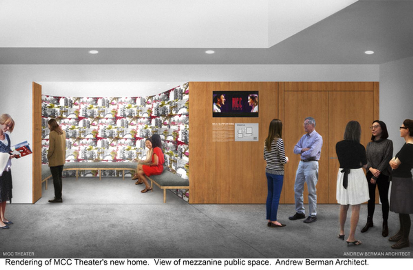 Photo Flash: MCC Theater Breaks Ground on New Home with Help from Zachary Quinto and More Photo Flash: MCC Theater Breaks Ground on New Home with Help from Zachary Quinto and More Image