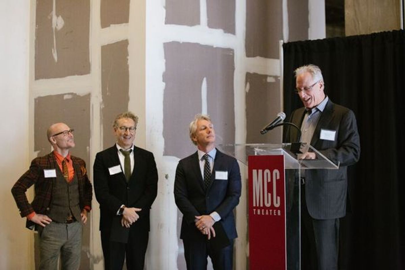 Photo Flash: MCC Theater Breaks Ground on New Home with Help from Zachary Quinto and More Photo Flash: MCC Theater Breaks Ground on New Home with Help from Zachary Quinto and More Image