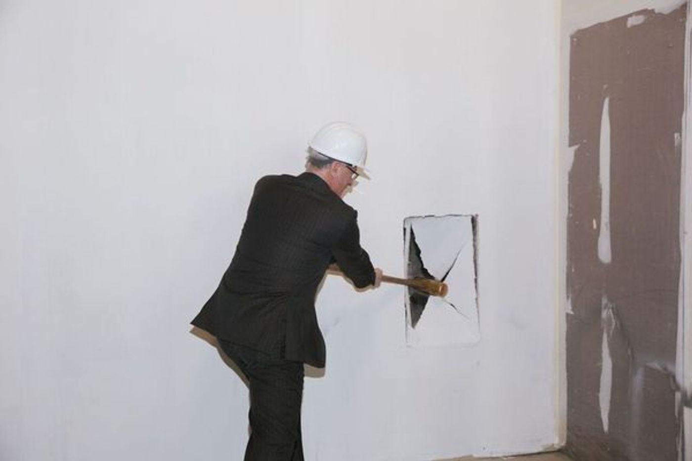 Photo Flash: MCC Theater Breaks Ground on New Home with Help from Zachary Quinto and More Photo Flash: MCC Theater Breaks Ground on New Home with Help from Zachary Quinto and More Image