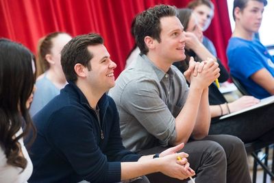 Marc Tumminelli and Jonathan Groff  Photo