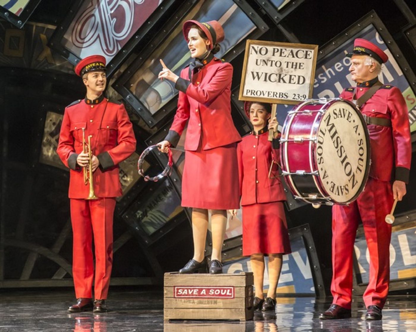 Photo Flash: First Look at Richard Fleeshman, Maxwell Caulfield, Louise Dearman and More in GUYS AND DOLLS UK Tour  Image