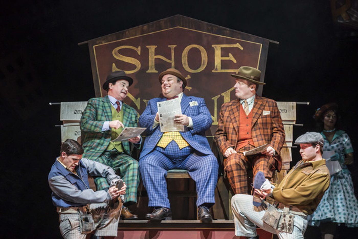 Photo Flash: First Look at Richard Fleeshman, Maxwell Caulfield, Louise Dearman and More in GUYS AND DOLLS UK Tour  Image