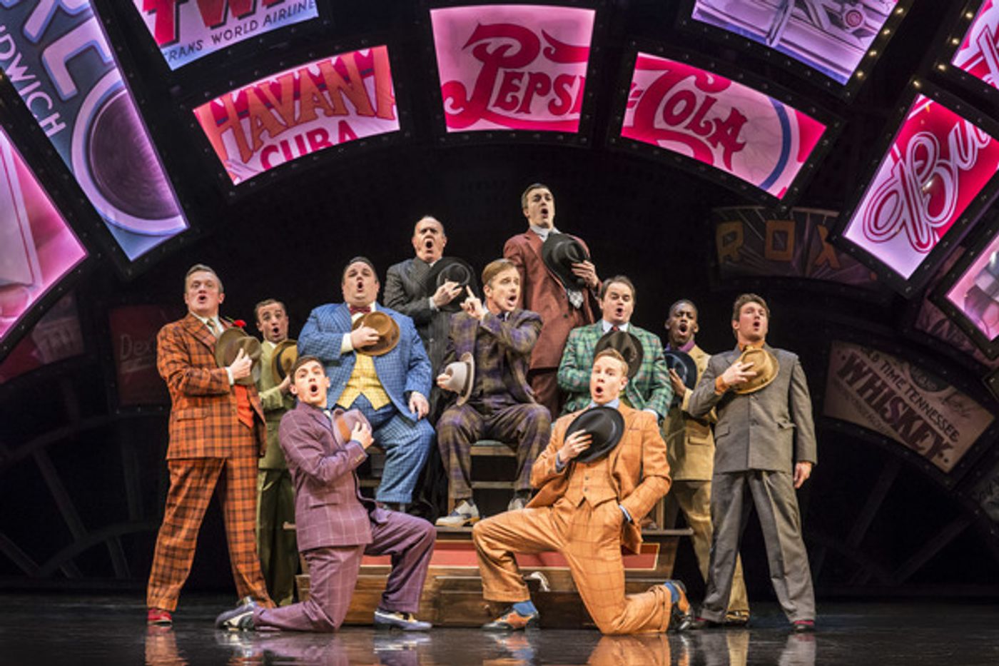 Photo Flash: First Look at Richard Fleeshman, Maxwell Caulfield, Louise Dearman and More in GUYS AND DOLLS UK Tour  Image