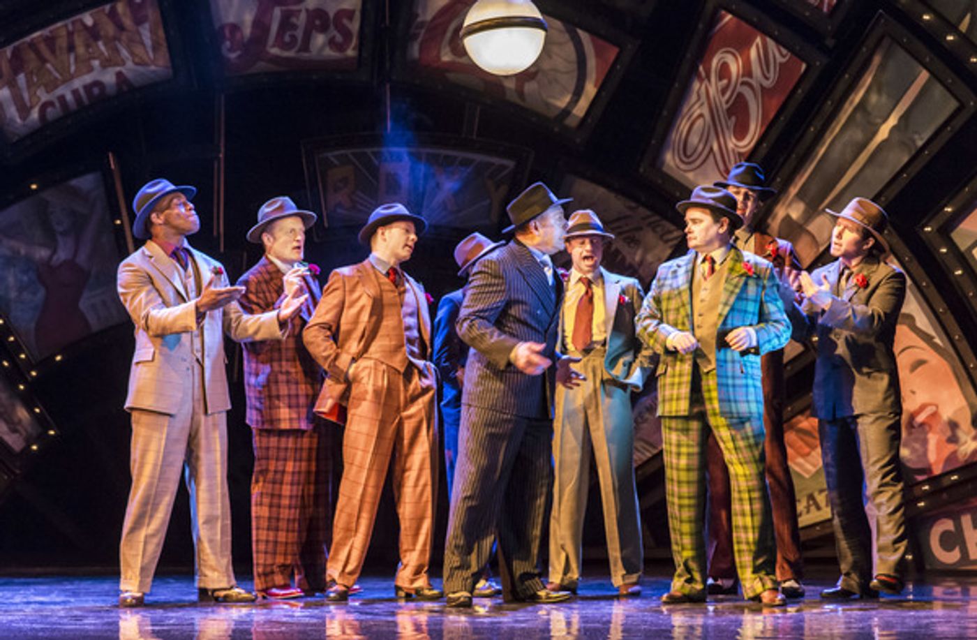 Photo Flash: First Look at Richard Fleeshman, Maxwell Caulfield, Louise Dearman and More in GUYS AND DOLLS UK Tour  Image