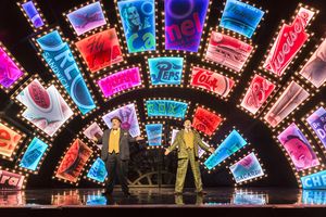 Jack Edwards (Nicely Nicely) and Mark Sangster (Benny Southstreet) Photo