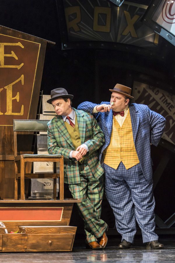 Mark Sangster (Benny Southstreet) and Jack Edwards (Nicely Nicely) Photo