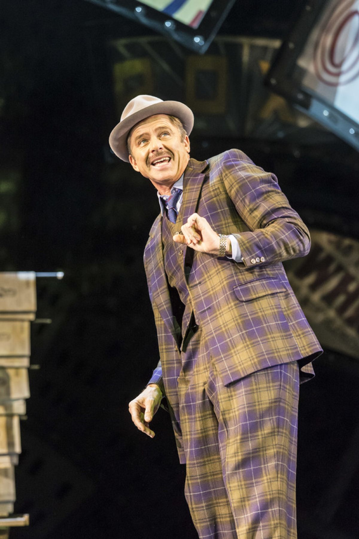 Maxwell Caulfield (Nathan Detroit) at 