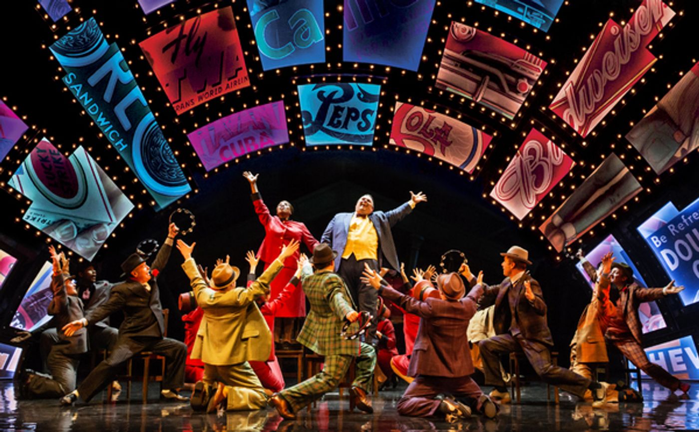 Photo Flash: First Look at Richard Fleeshman, Maxwell Caulfield, Louise Dearman and More in GUYS AND DOLLS UK Tour  Image
