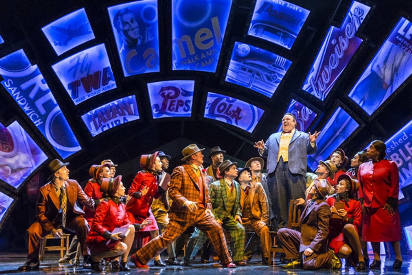 Photo Flash: First Look at Richard Fleeshman, Maxwell Caulfield, Louise Dearman and More in GUYS AND DOLLS UK Tour  Image