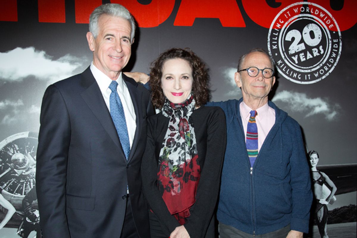 James Naughton, Bebe Neuwirth, Joel Grey at 