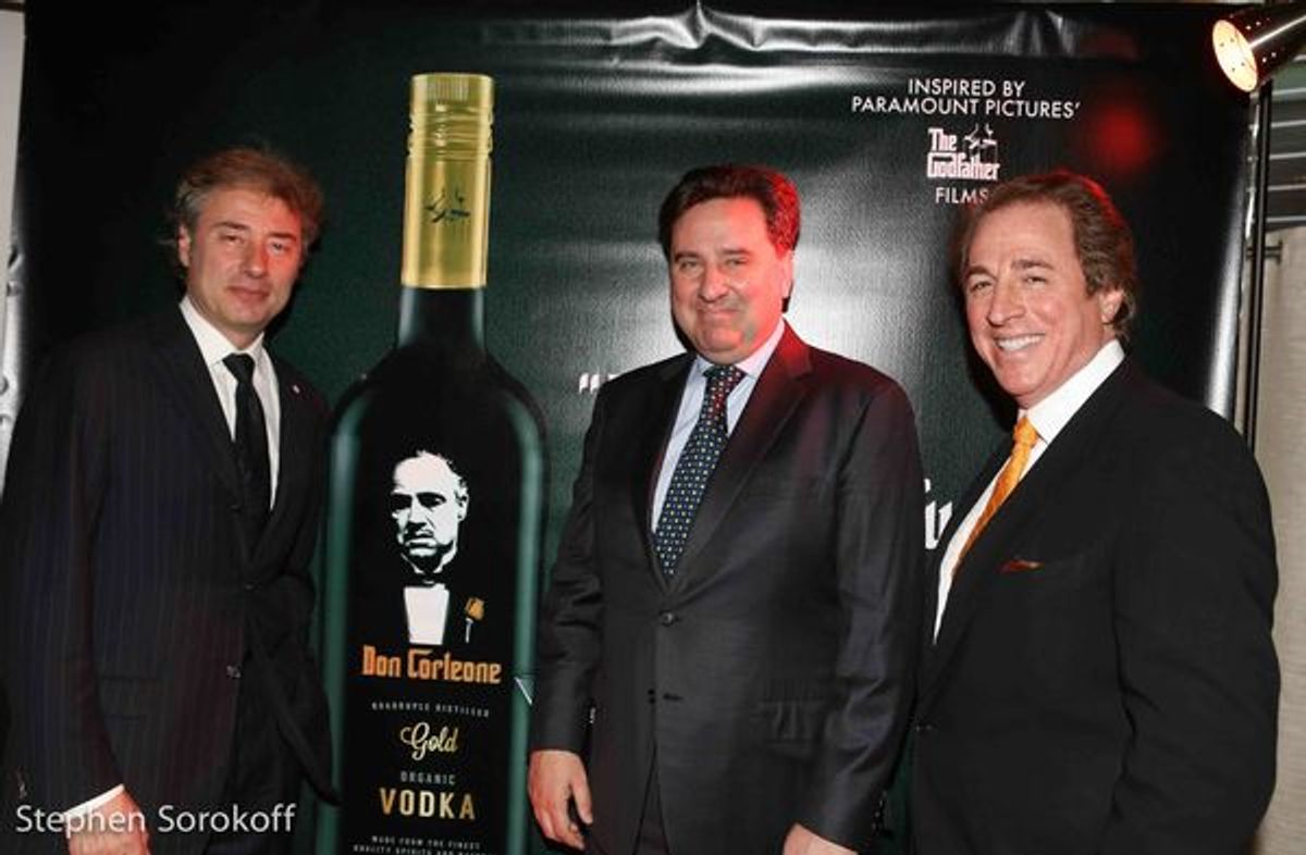 Marco Maccioni, Carlo Mantica, International CEO Le Cirque, Ralph Compagnone at 