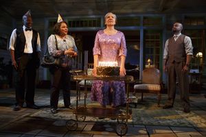 John Earl Jelks, Arnetia Walker, Phylicia Rashad, and Francois Battiste @ BroadwayWorld John Earl Jelks, Arnetia Walker, Phylicia Rashad, and Francois Battiste Photo