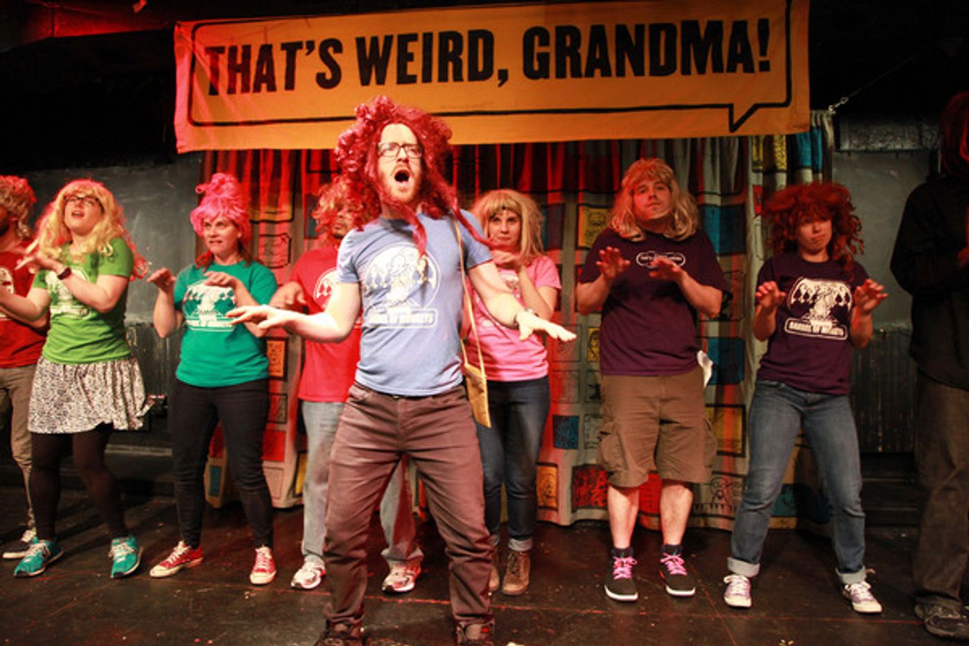 Photo Flash: First Look at Barrel of Monkeys' THAT'S WEIRD, GRANDMA: THE MUSICAL  Image