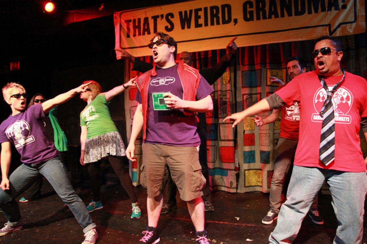 Photo Flash: First Look at Barrel of Monkeys' THAT'S WEIRD, GRANDMA: THE MUSICAL  Image