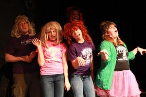 Jeff Trainor, Mary Tilden, Elisa Carlson and Jennifer Johnson with Brad Stevens @ BroadwayWorld Jeff Trainor, Mary Tilden, Elisa Carlson and Jennifer Johnson with Brad Stevens Photo