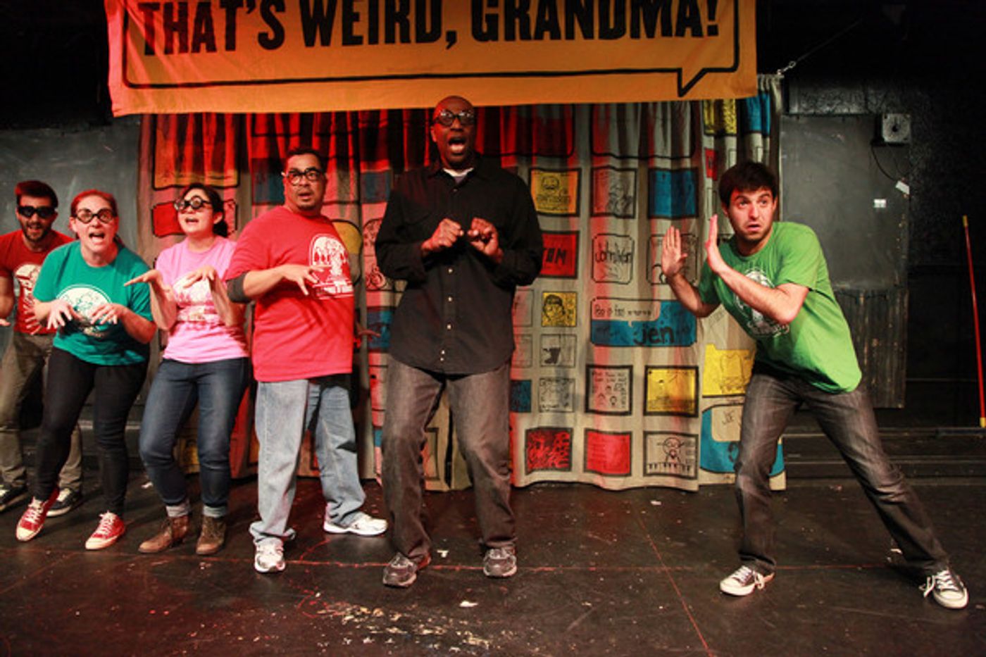 Photo Flash: First Look at Barrel of Monkeys' THAT'S WEIRD, GRANDMA: THE MUSICAL  Image