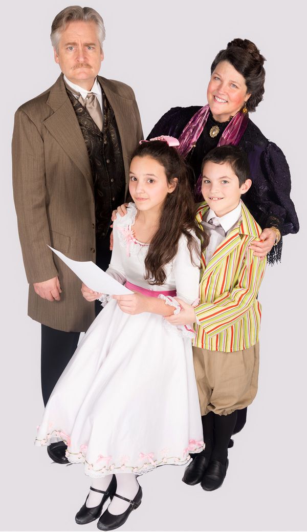 George Hartpence, Carol Thompson, Dylan Katz and Makenna Katz  Photo