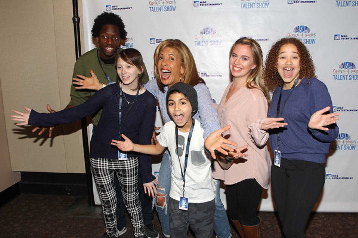 Photo Flash: Hoda Kotb, Christina Sajous and More Mentor Kids for Garden of Dreams 2016 Talent Show  Image