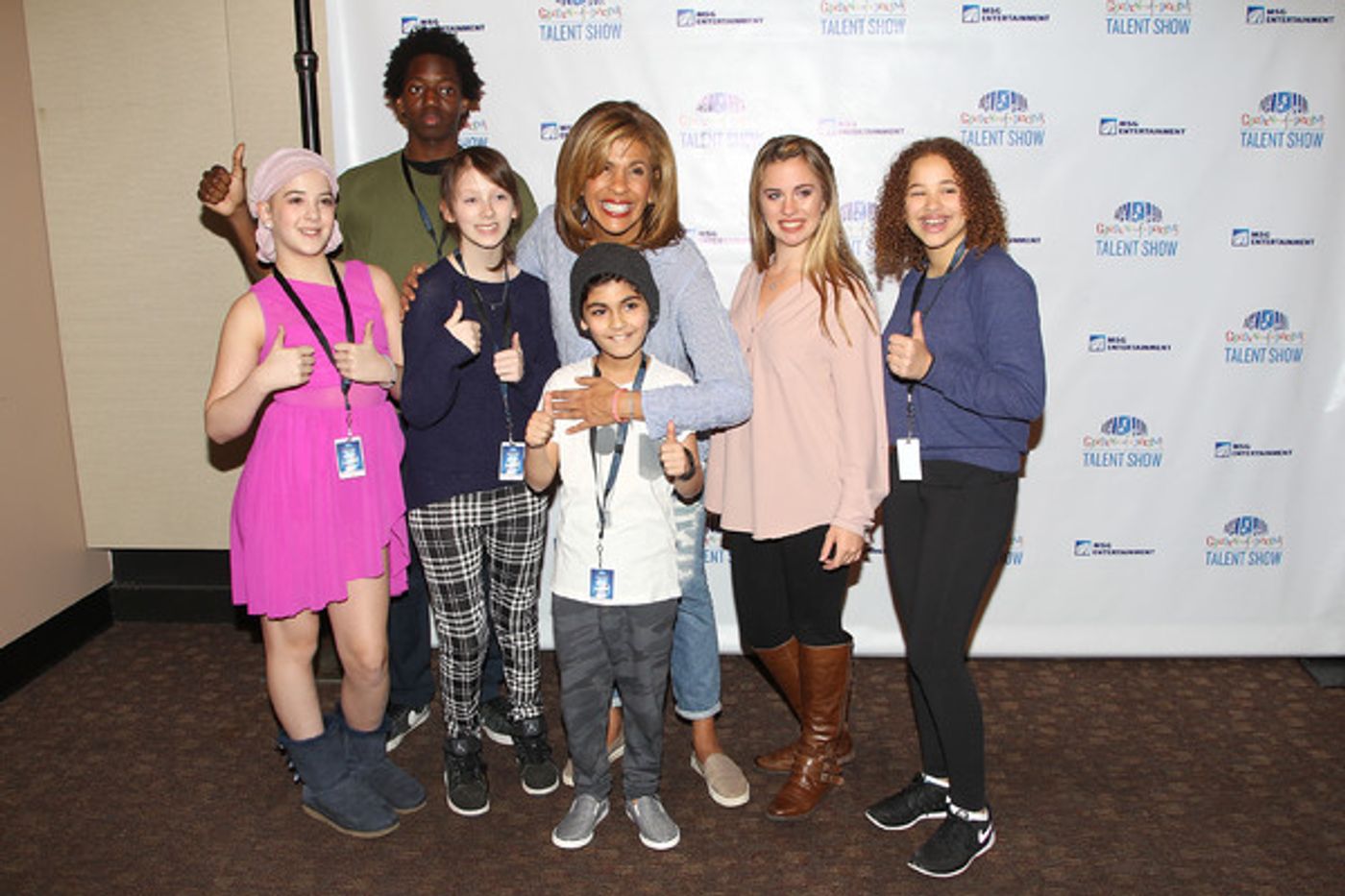 Photo Flash: Hoda Kotb, Christina Sajous and More Mentor Kids for Garden of Dreams 2016 Talent Show  Image